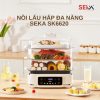 Nồi lẩu hấp SEKA 3 tầng SK6620