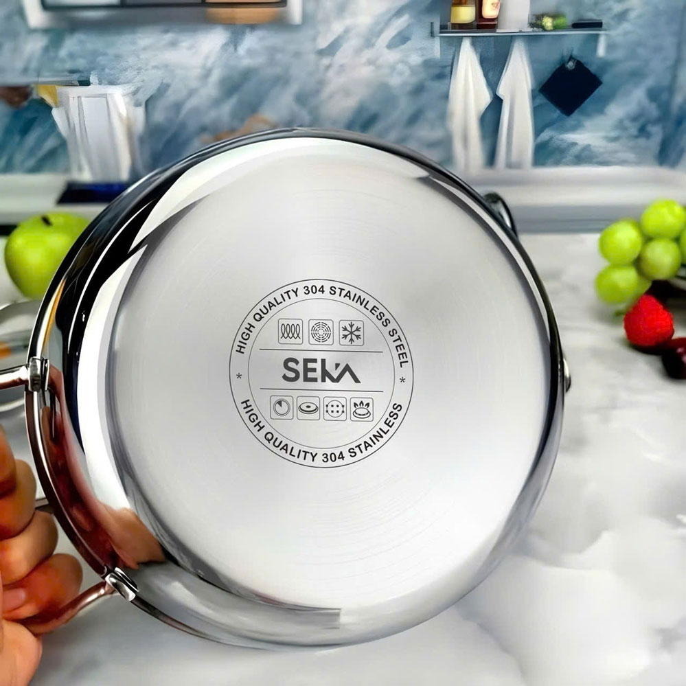 Thông Số Kỹ Thuật Nồi Inox 3 Lớp Đúc Liền SEKA SK3992